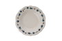 Hermia Blueberry Juego de Cena de Porcelana de 24 Piezas en Blanco, Azul y Verde